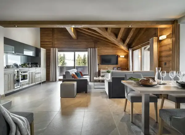 Amaya, Les Saisies (self catered apartments) - Typical apartment style