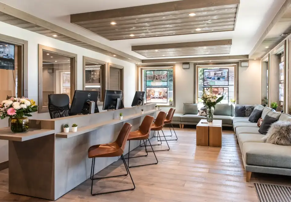 Kinabalu, Les Gets (self catered apartments) - Reception