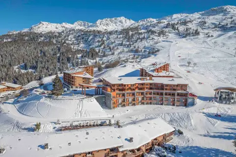 Residence Edenarc, Arc 1800 (self catered apartments) - please note 5 new standalone chalets have been built across the back (not shown in image)