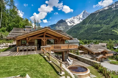 Chalet Azurite, Chamonix (self catered chalet) - Stunning summer location (©Adam Johnston)