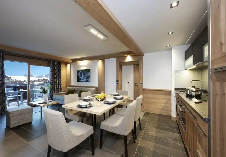 Manaka, Plagne Centre (self catered apartments) - Typical 2 bedroom confort apartment style