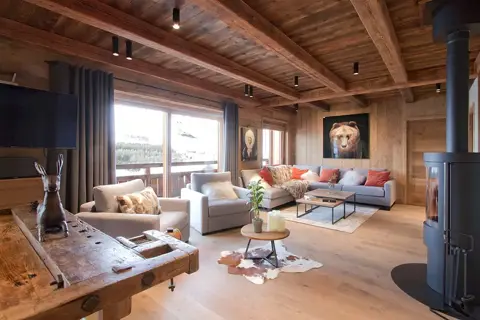Lis, Les Deux Alpes (self catered chalet) - Seating area