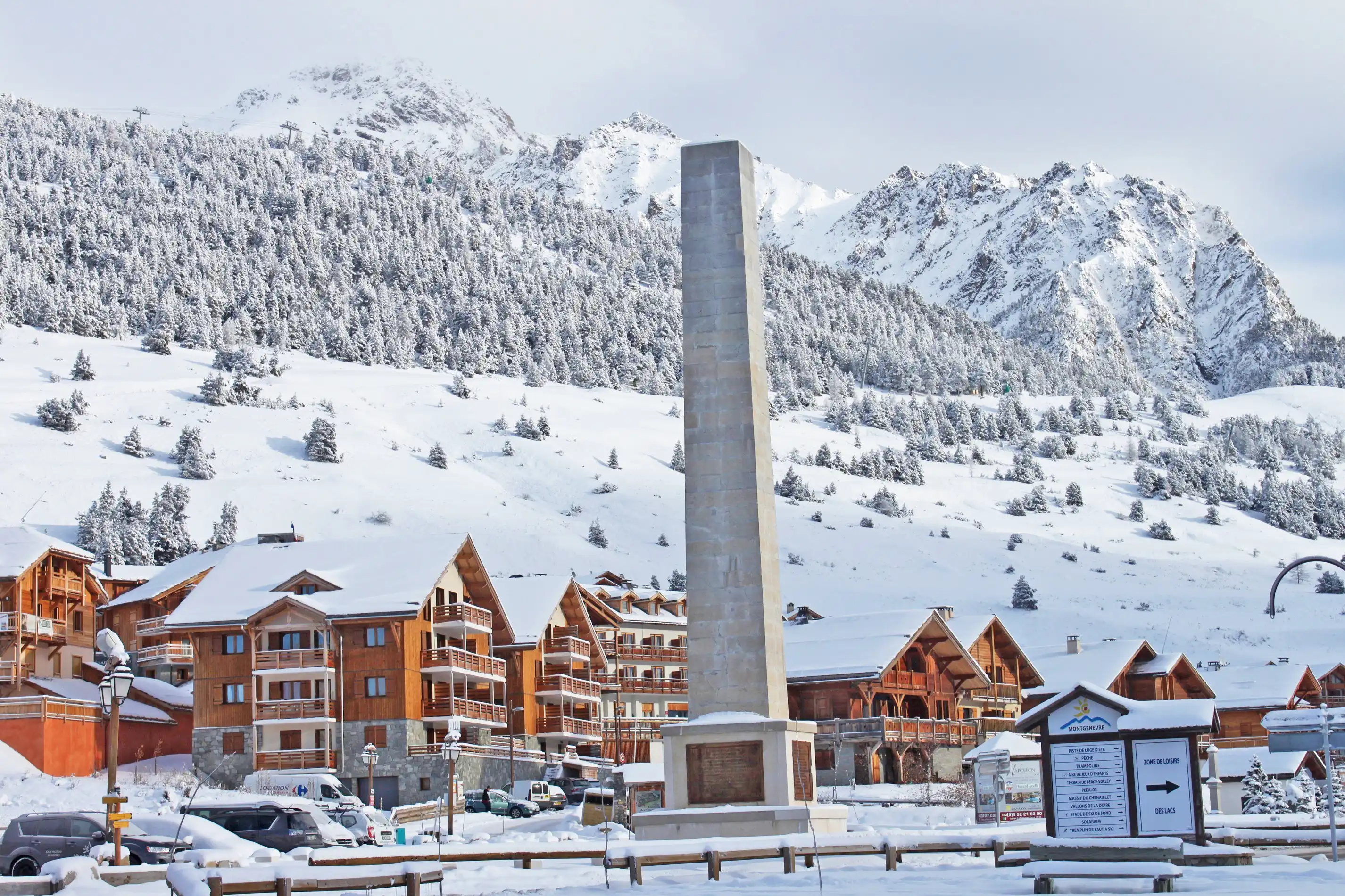 Montgenevre Obelisque sector