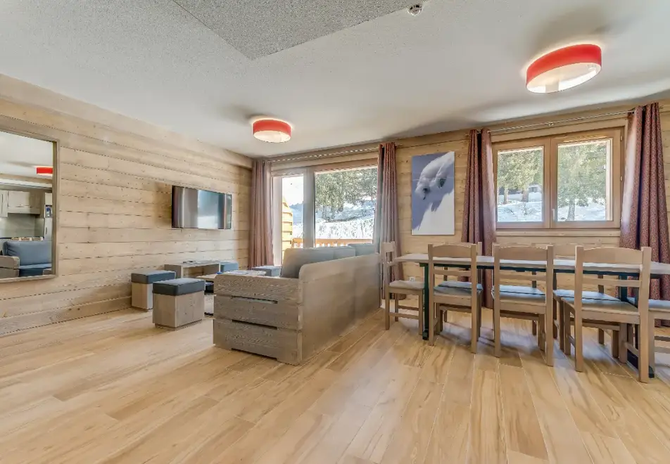 Roc Noir, La Rosiere (self catered apartments) - Apartment 406 duplex