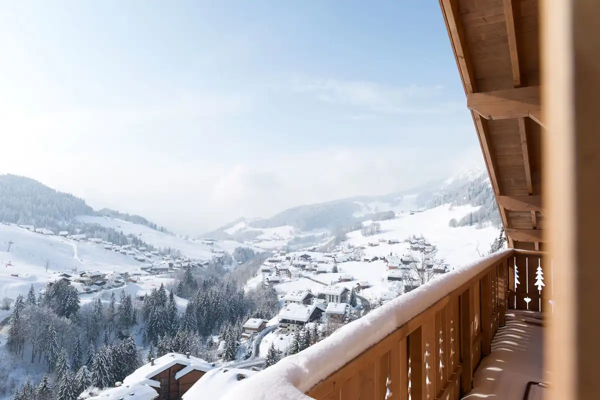Le Village de Lessy, Le Grand Bornand (self catered apartments) - Balcony Views