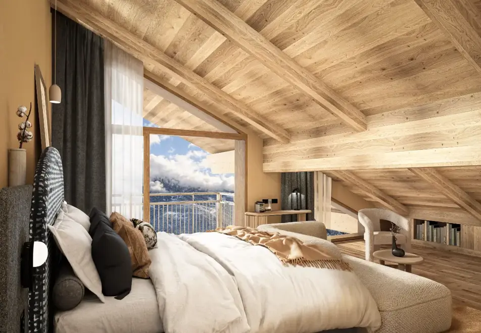 Barma hotel & apartments, La Tania - Typical junior suite style