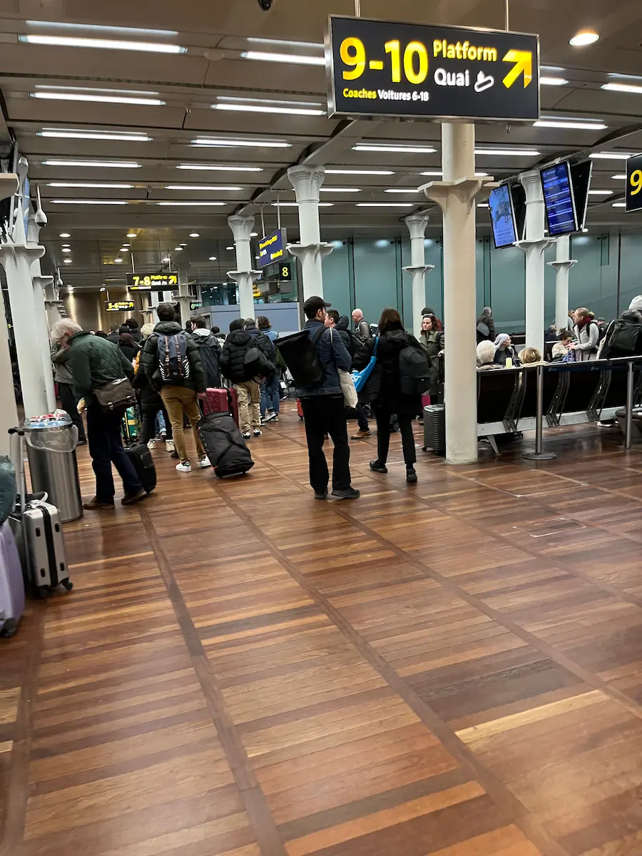 Waiting Room Eurostar London