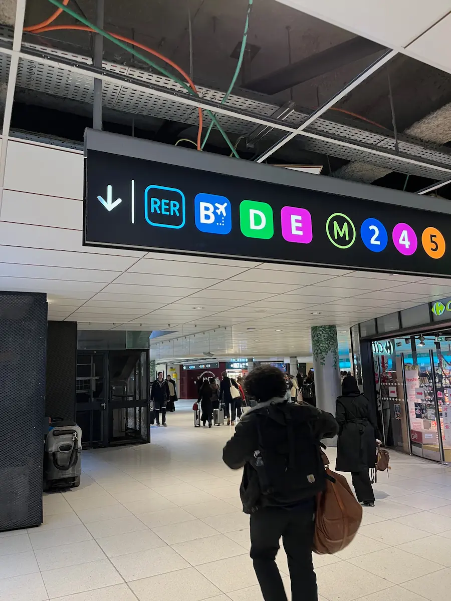 Signage Gare Du Nord