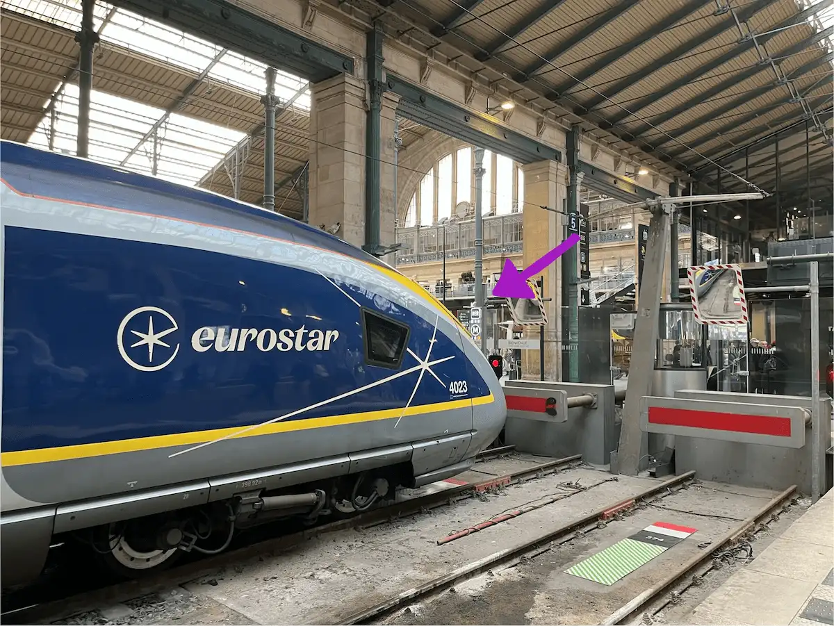 Eurostar Exit With RER Marked Up (1)