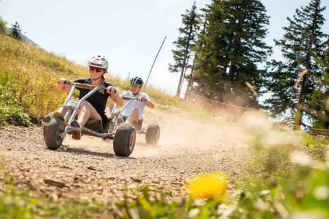 Mountain karting at Villard de Lans