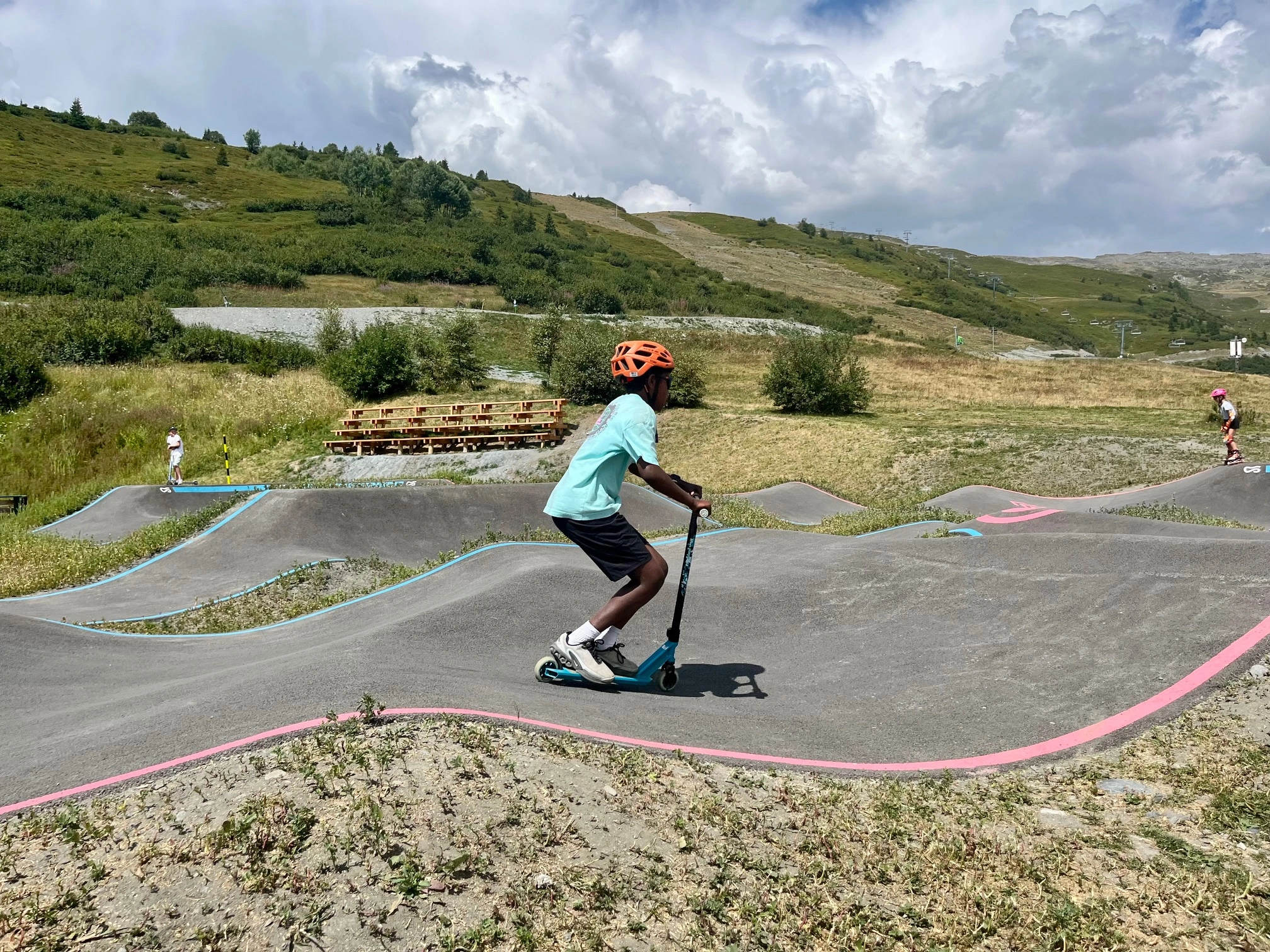 Pump Track La Rosiere Summer