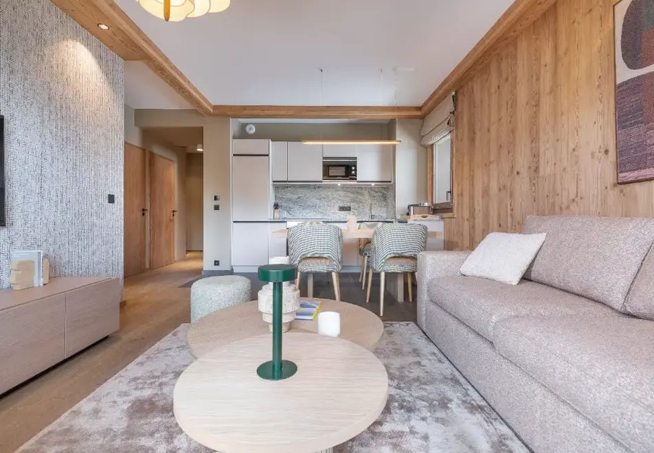 Barma hotel & apartments, La Tania - Typical apartment style