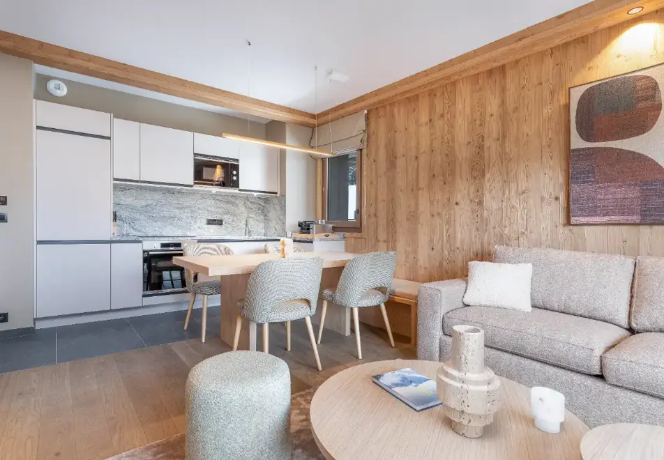 Barma hotel & apartments, La Tania - Typical apartment style