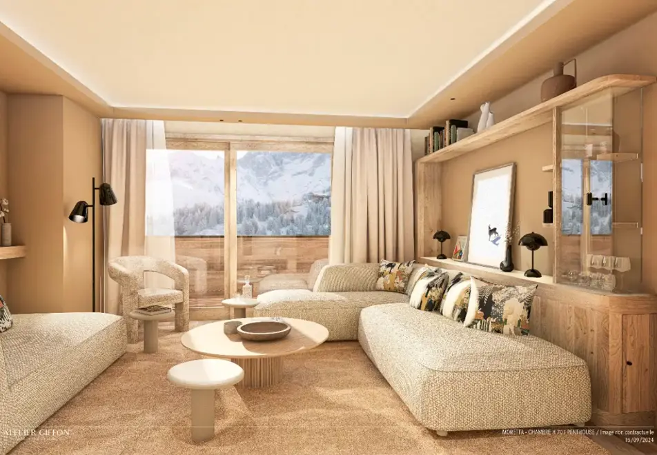 Barma hotel & apartments, La Tania - Typical suite duplex style