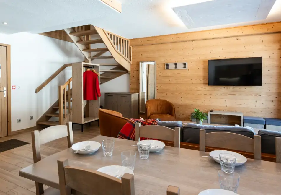 Roc Noir, La Rosiere (self catered apartments) - Apartment 405 duplex (©Samantha Henderson)