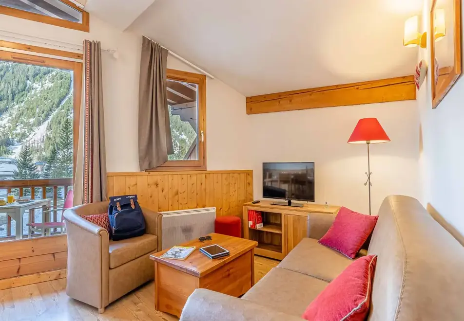 Les Jardins de la Vanoise, Pralognan-la-Vanoise - Typical 1 bedroom alcove 6 apartment