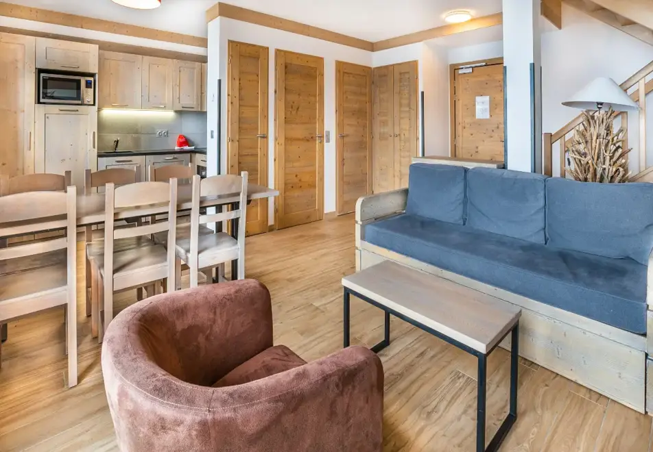 Roc Noir, La Rosiere (self catered apartments) - Apartment 403 duplex