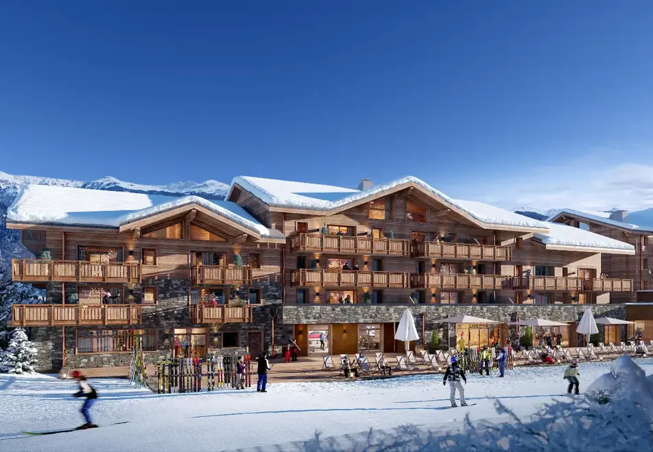 Barma hotel & apartments, La Tania - Exterior shot style