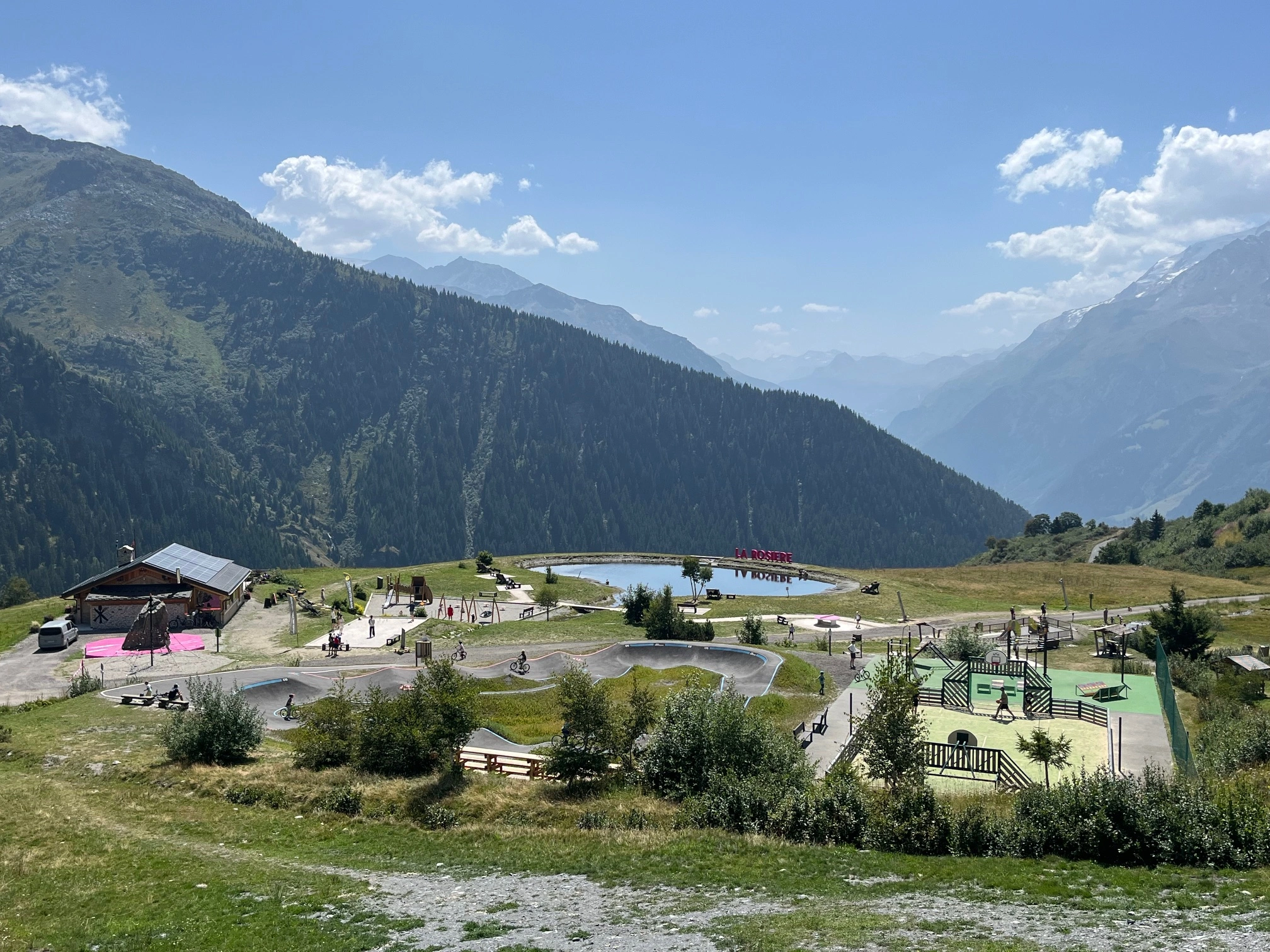 Plan De L'arc La Rosiere Summer