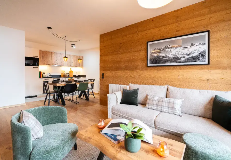 Alpeggio, Les Deux Alpes (self catered apartments) - Typical 1 bedroom alcove apartment