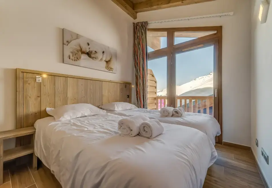 Roc Noir, La Rosiere (self catered apartments) - Apartment 403 duplex