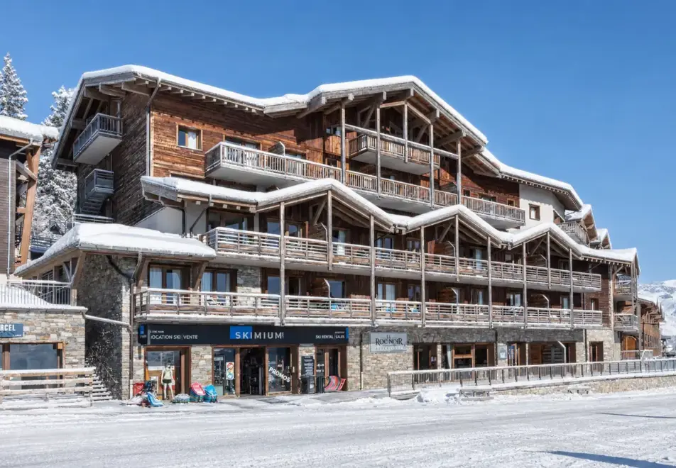 Roc Noir, La Rosiere (self catered apartments) - Exterior shot (©Samantha Henderson)