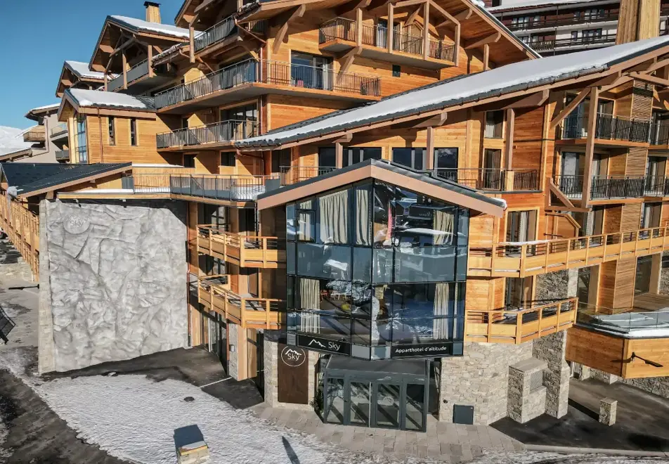 Sky, La Rosiere (self catered apartments) - Exterior shot