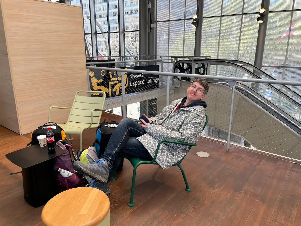 Changing In Chambery Waiting Area