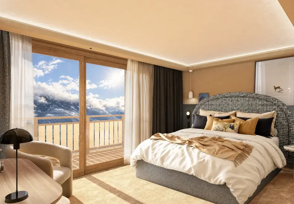 Barma hotel & apartments, La Tania - Typical suite duplex style