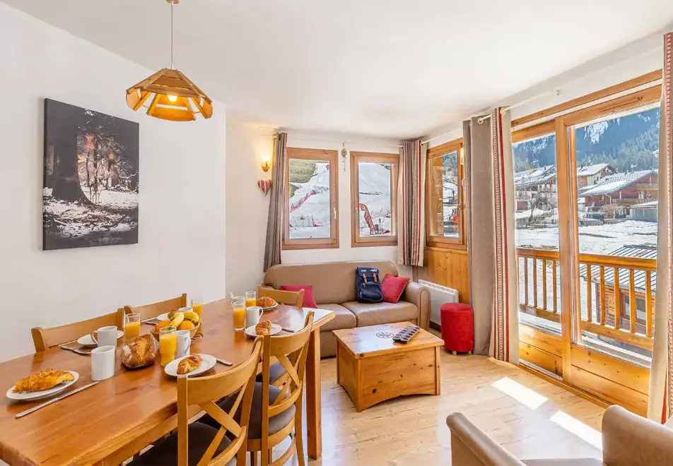 Les Jardins de la Vanoise, Pralognan-la-Vanoise - Typical 2 bedroom alcove 8 apartment