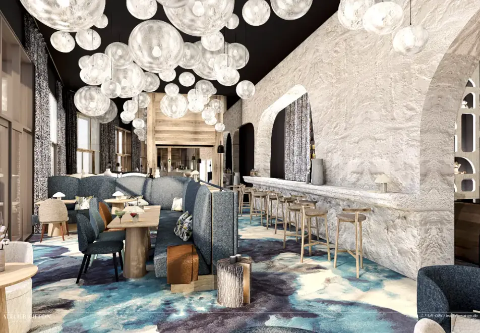Barma hotel & apartments, La Tania - Bar style