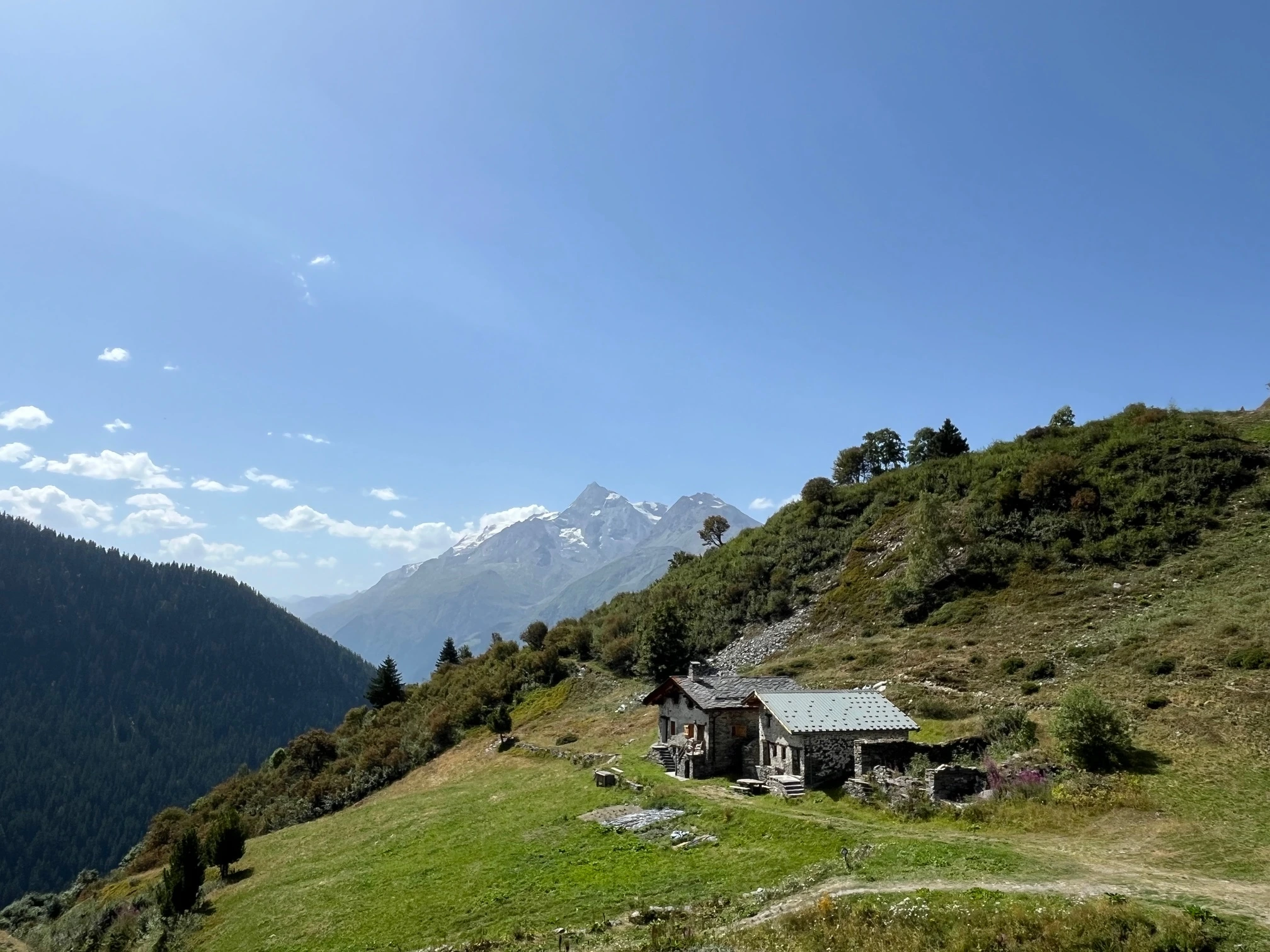 Hiking In La Rosiere In Summer