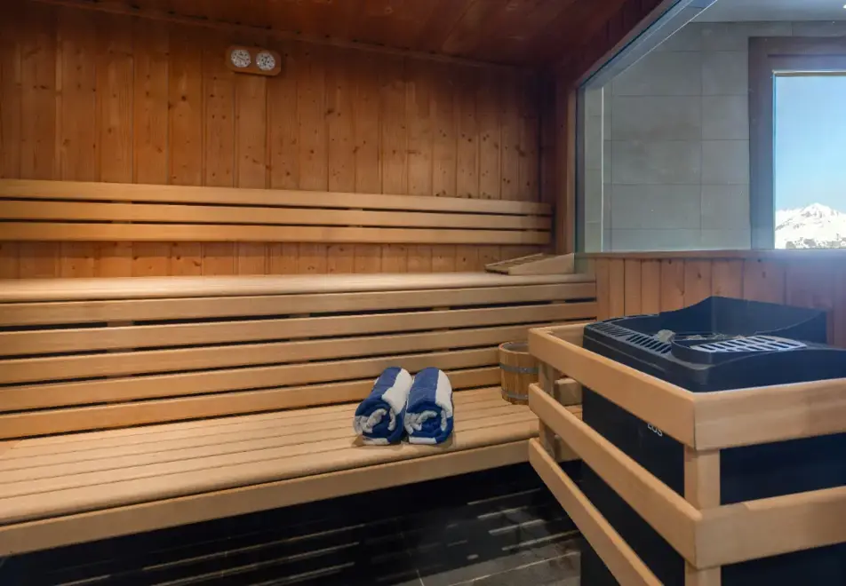 Roc Noir, La Rosiere (self catered apartments) - Sauna (©Samantha Henderson)